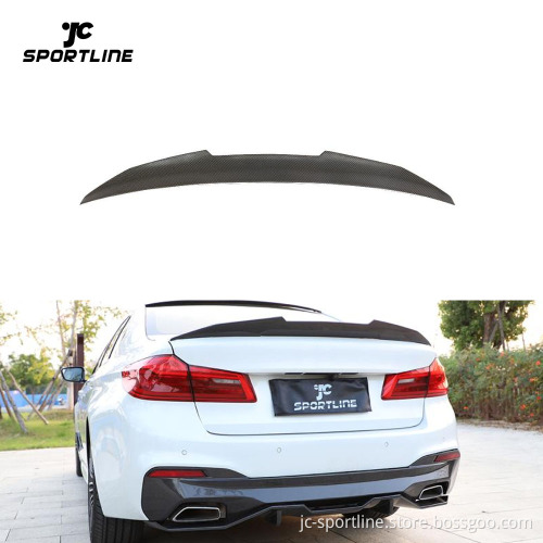 Carbon Fiber Rear Trunk Spoiler for BMW G30 G38 520i 530i 540i F90 M5 M Sport 2018-2019